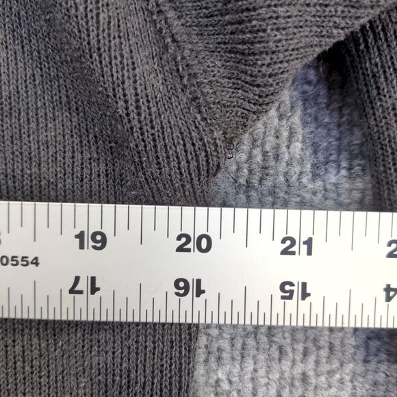 Yellow Cab Co. Men's Knit Polo Sweater Black Large Long Sleeve Polyester Blend - Picture 11 of 11